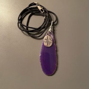 Amethyst Crystal Necklace